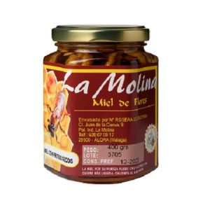 Miel de Mil Flores con PIÑONES - LA MOLINA - PNE: 400gr